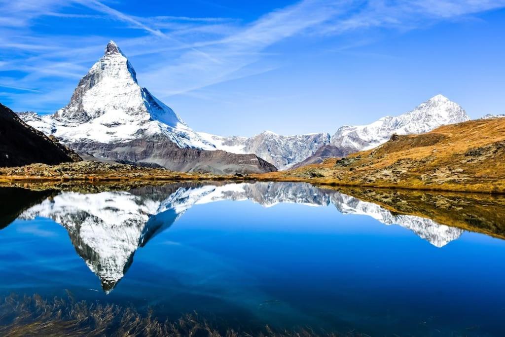 Relaxing Loft Haven Near Zermatt - Parking Free Apartment Tasch Exterior photo